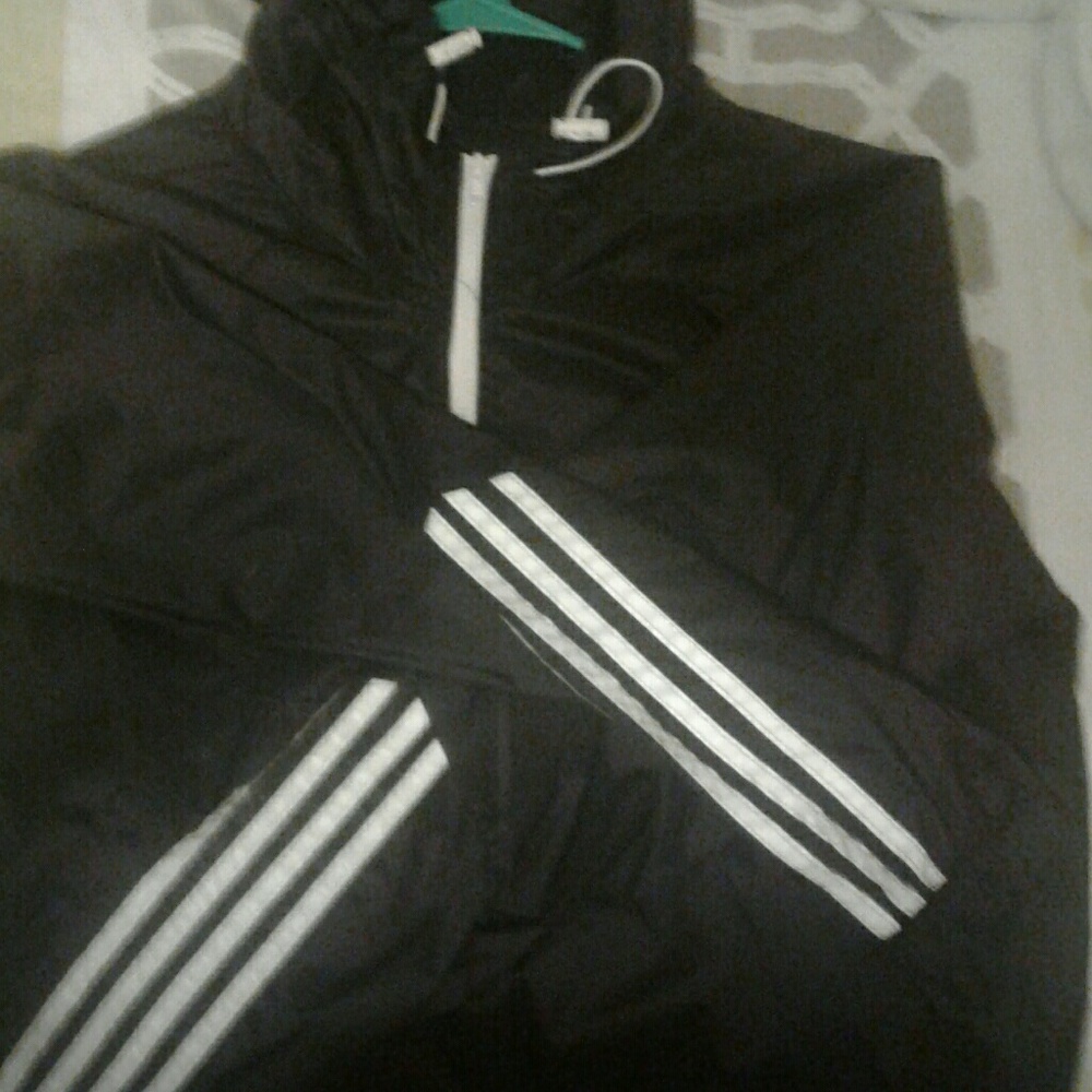 Navy blue Windbreaker